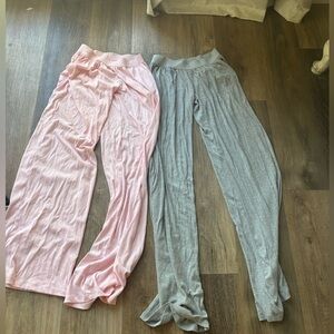 Rezi active multimotion wide leg pants strawberry milk moonlight grey XS